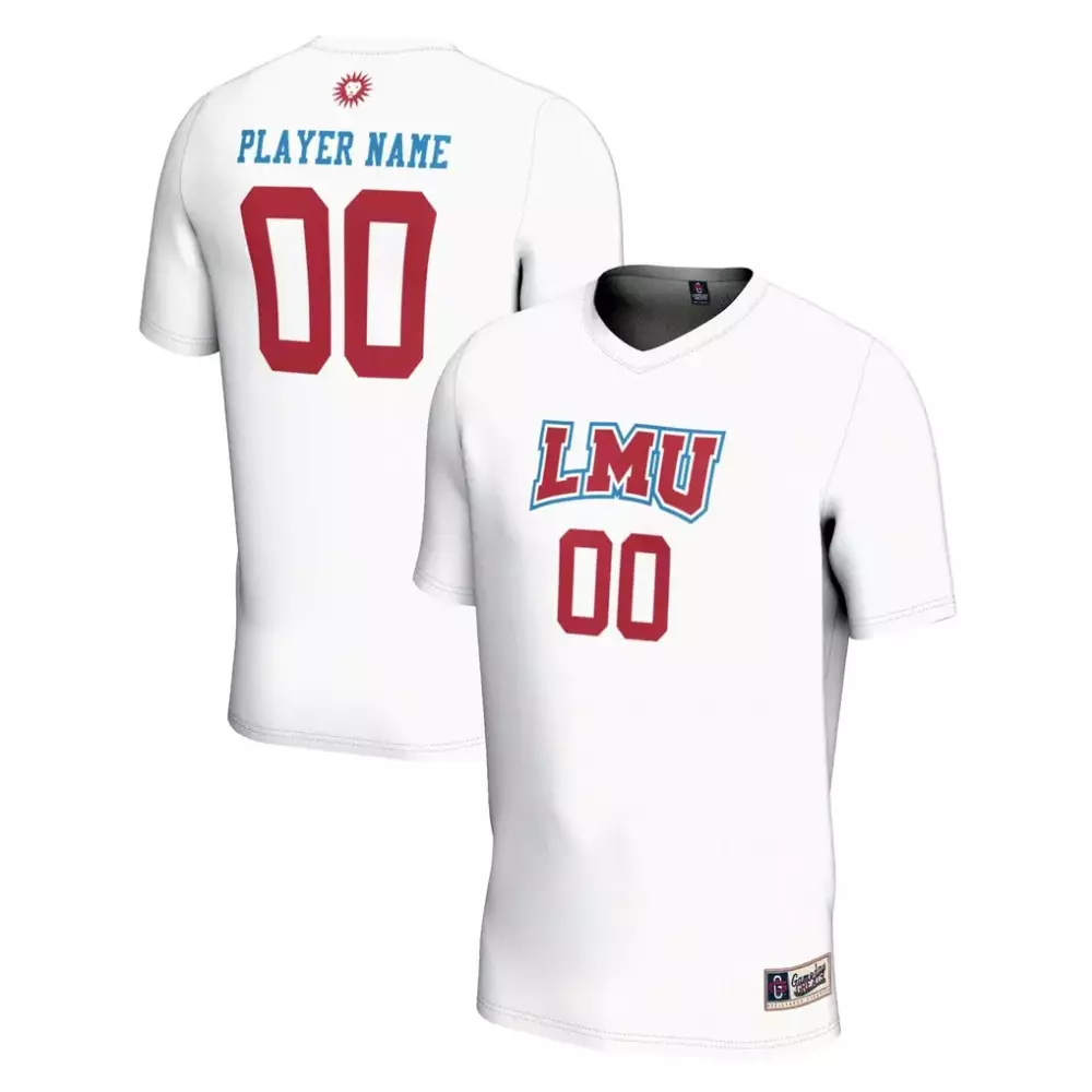 Loyola Marymount Lions Youth Soccer Jersey | Lightweight NIL Pick a Player | White | Fan Gear for Men, Women & Youth