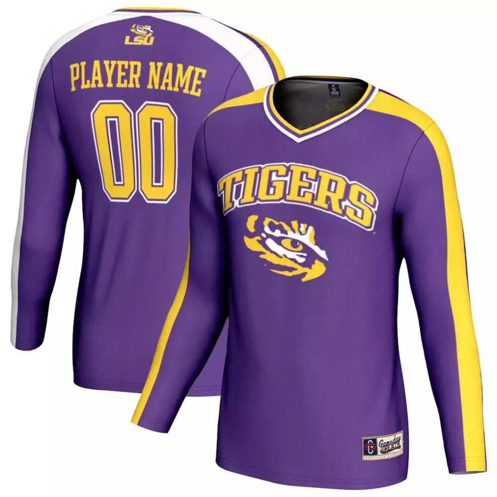 LSU Tigers Gameday Greats Unisex NIL Pick a Player Lightweight Volleyball Jersey | Purple | Limited Edition Fan Gear for Men, Women & Youth