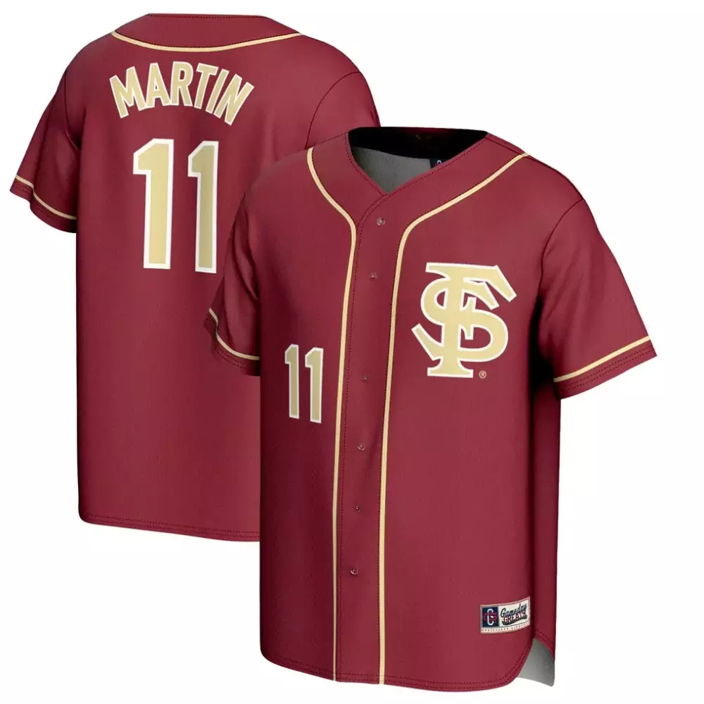 Mike Martin Florida State Seminoles Gameday Greats Youth Lightweight Baseball Jersey Garnet | Fan Gear | For Men, Women & Youth