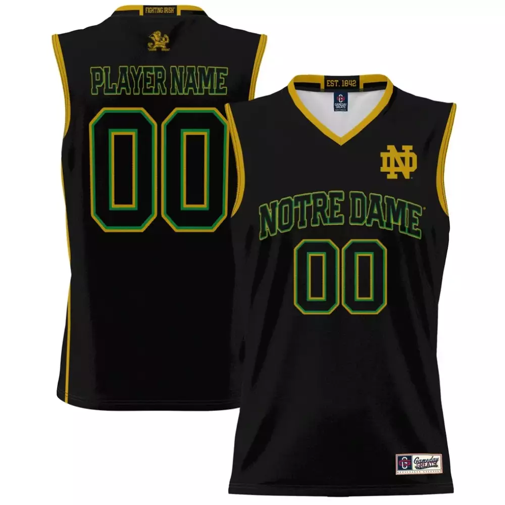 Notre Dame Fighting Irish Gameday Greats Youth NIL Pick a Player Lightweight Men's Basketball Jersey | Black | Fan Gear for All Ages