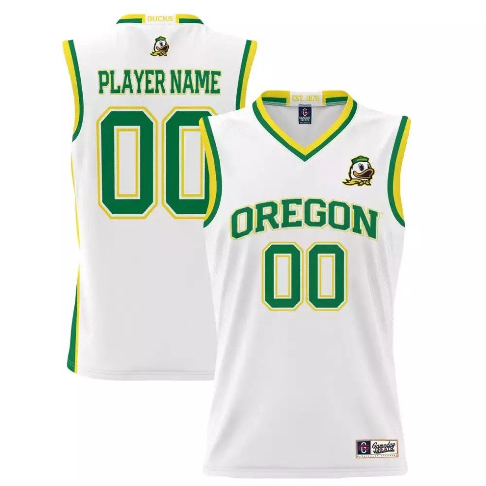 Oregon Ducks Youth NIL Pick a Player Lightweight Basketball Jersey | White | Fan Gear for Game Day | For Men, Women & Youth