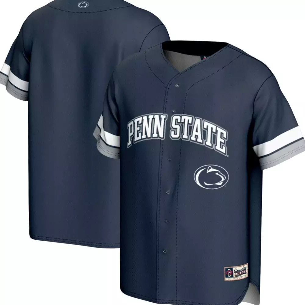 Penn State Nittany Lions Gameday Greats Spirit Baseball Jersey | Navy Style for Game Day | Perfect Fan Gear