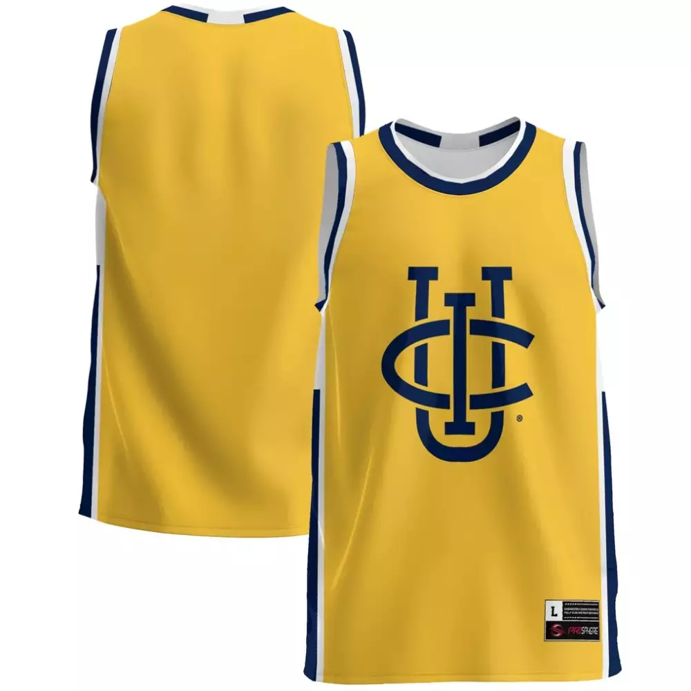 Custom Uc  Irvine Anteaters Gameday Greats Lightweight Basketball Blue Jersey – Yellow