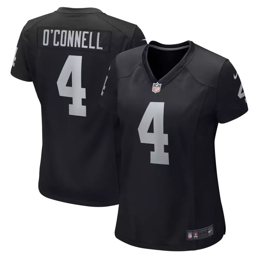 O'Connell Las Vegas Raiders Nike Women's Game Jersey | Black | Stylish Fan Gear for Game Day | For Men, Women & Youth