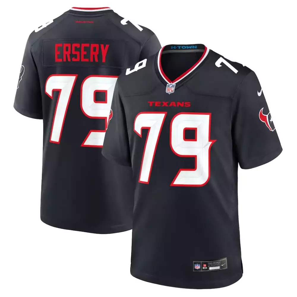 Aireontae Ersery Houston Texans Nike Team Game Jersey | Navy | Stylish Fan Gear | For Men, Women & Youth