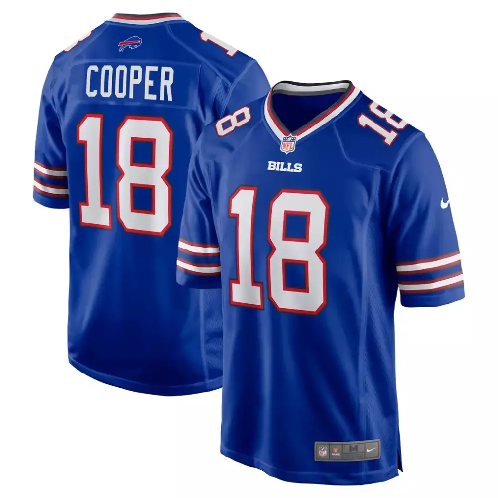 Amari Cooper Buffalo Bills Nike Game Jersey | Royal Color | Fan Gear for Game Day | For Men, Women & Youth