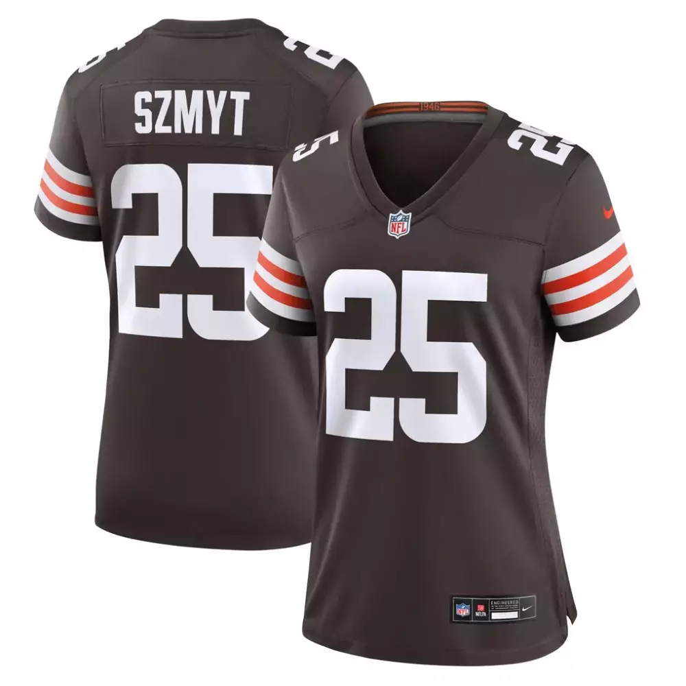 Andre Szmyt Cleveland Browns Nike Women's Team Game Jersey | Stitched Brown | Fan Gear for Game Day | For Women | For Men, Women & Youth