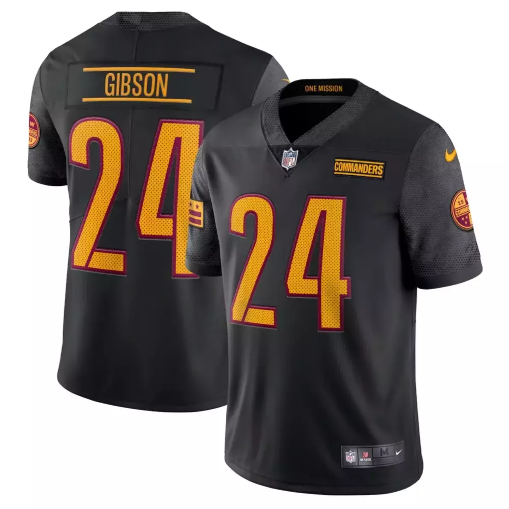 Antonio Gibson Washington Commanders Nike Alternate Vapor Limited Jersey | Stitched Black Style | Fan Gear for Men, Women & Youth
