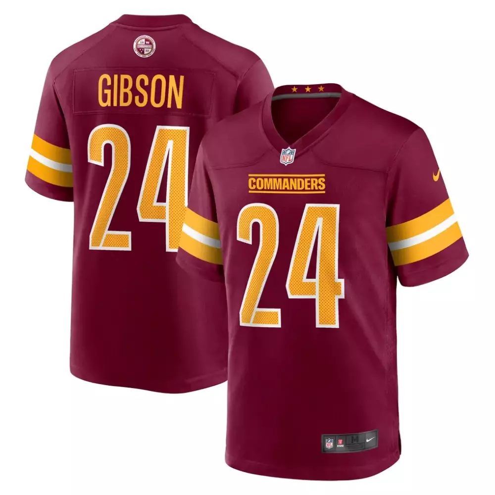 Antonio Gibson Washington Commanders Nike Youth Game Jersey | Stitched Burgundy Style | Fan Gear for Young Fans | For Youth, Men & Women