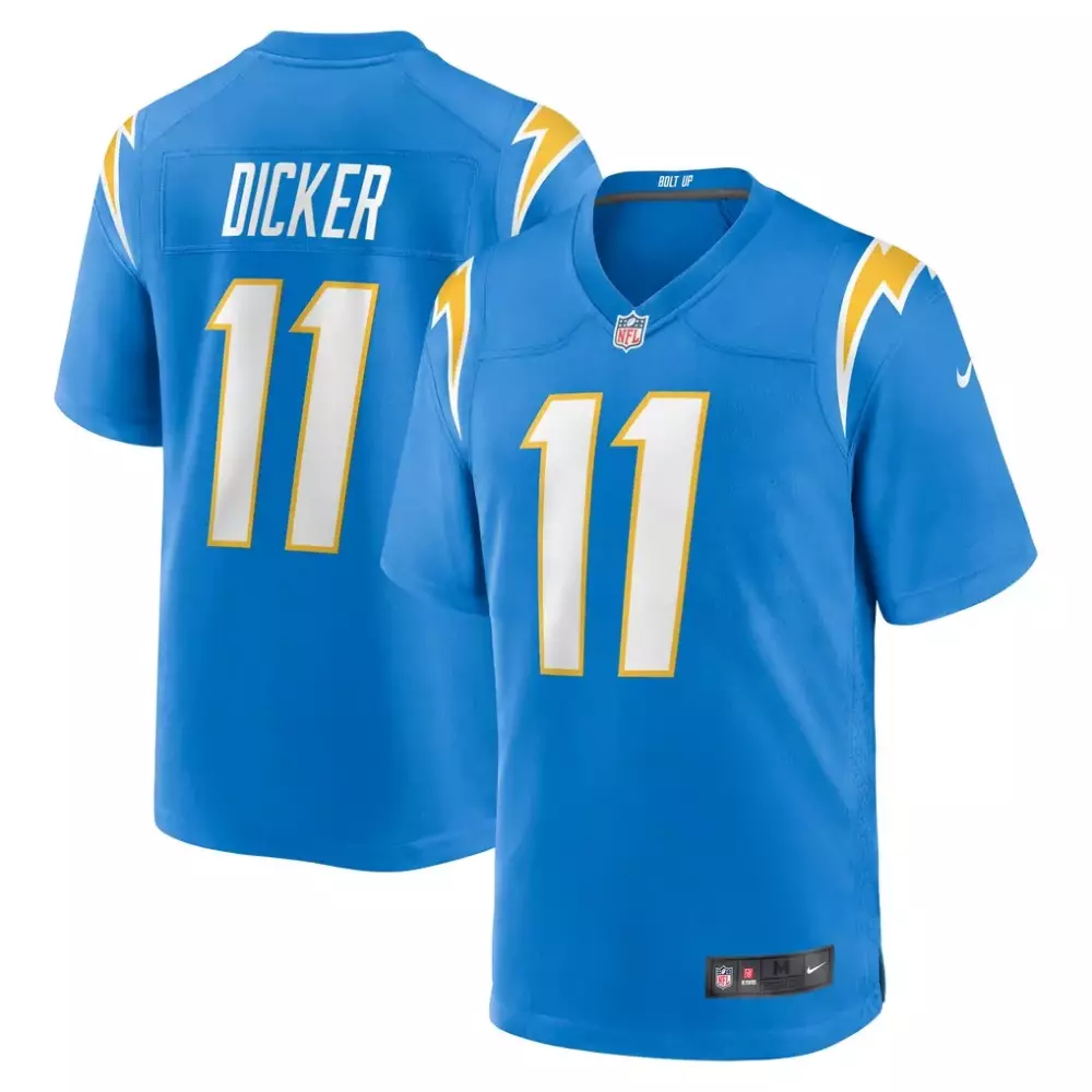 Cameron Dicker Los Angeles Chargers Nike Game Jersey | Powder Blue | Fan Gear for Game Day | For Men, Women & Youth