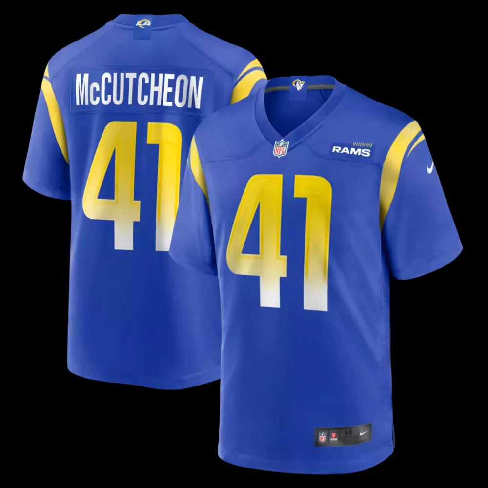 Cameron McCutcheon Los Angeles Rams Nike Game Jersey Royal | Fan Gear for Men, Women & Youth