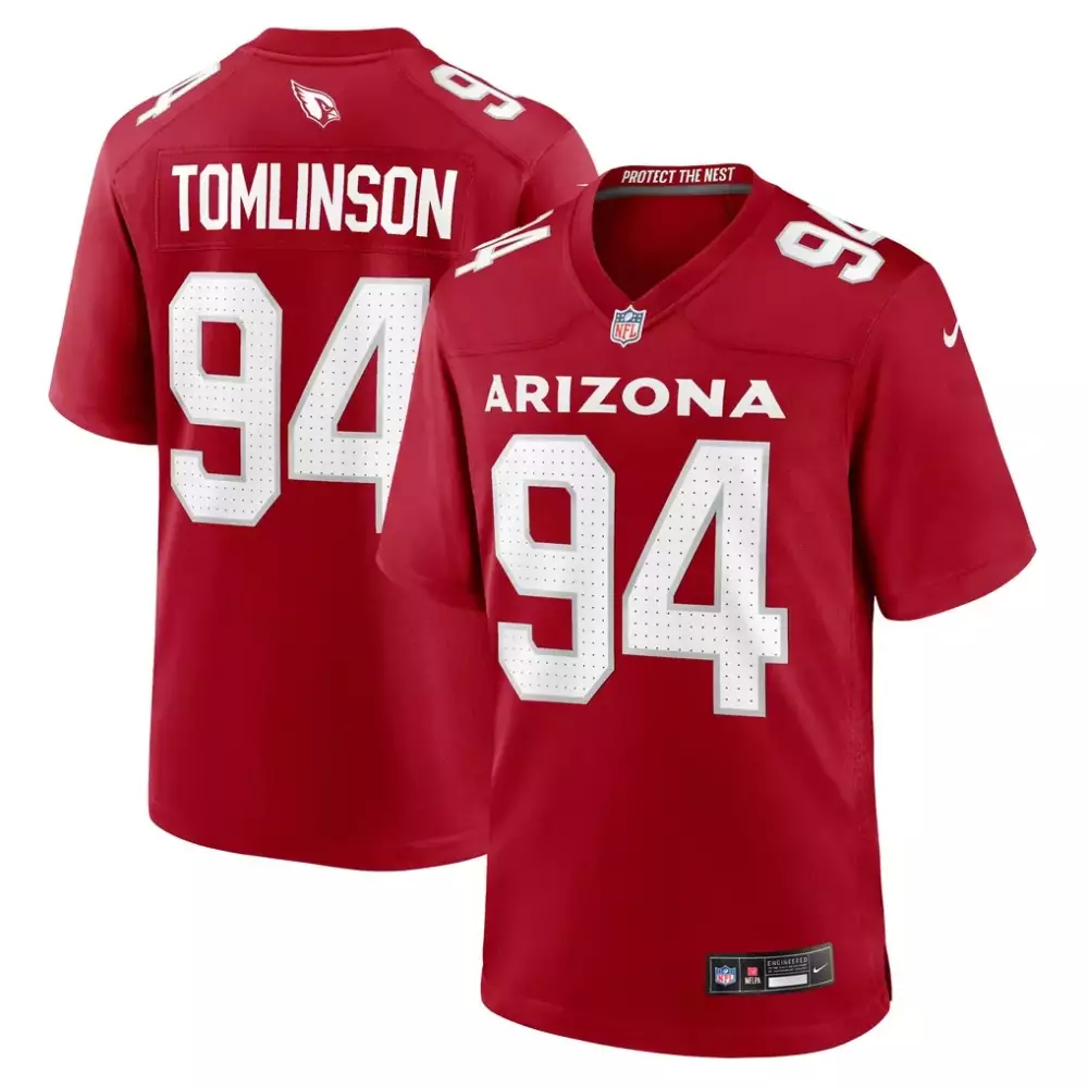 Dalvin Tomlinson Arizona Cardinals Nike Team Game Jersey | Cardinal Color | Fan Gear for All | For Men, Women & Youth