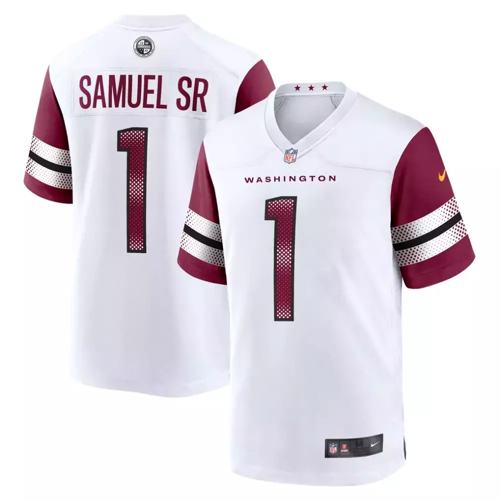 Deebo Samuel Sr. Washington Commanders Nike Women's Game Super Bowl Era Jersey | White | For Men, Women & Youth