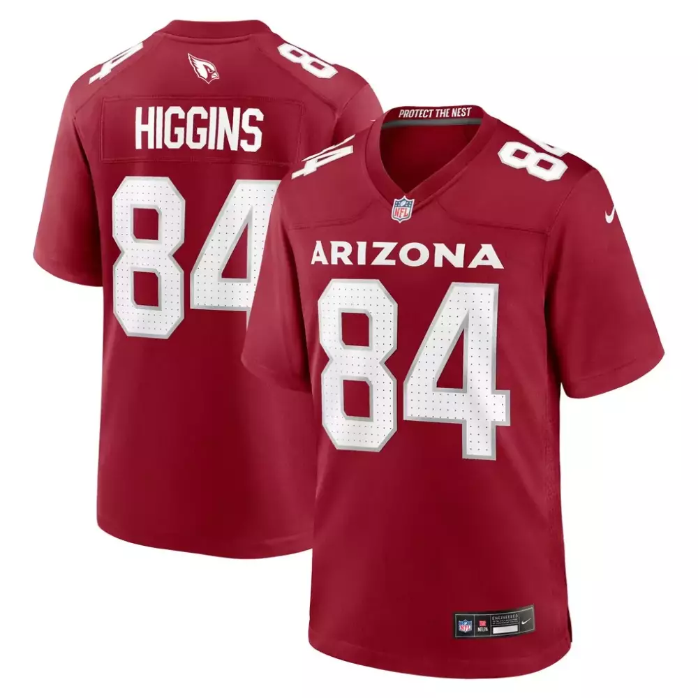 Elijah Higgins Arizona Cardinals Nike Team Game Jersey | Cardinal | Game Day Outfit for Men, Women & Youth