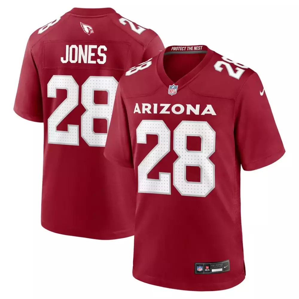 Elijah Jones Arizona Cardinals Nike Team Game Jersey | Cardinal | Fan Gear for Men, Women & Youth
