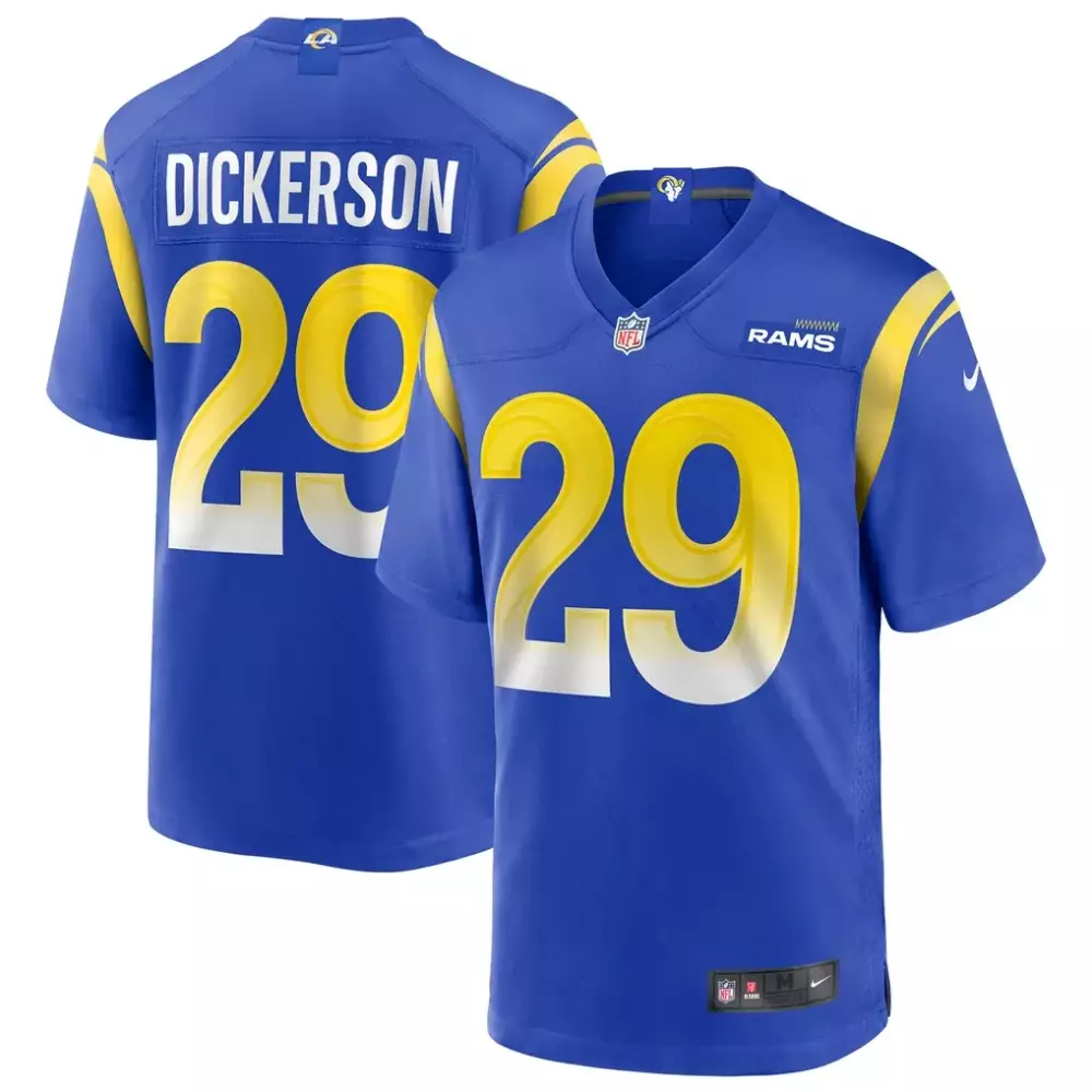 Eric Dickerson Los Angeles Rams Nike Game Retired Player Jersey | Royal | For Men, Women & Youth
