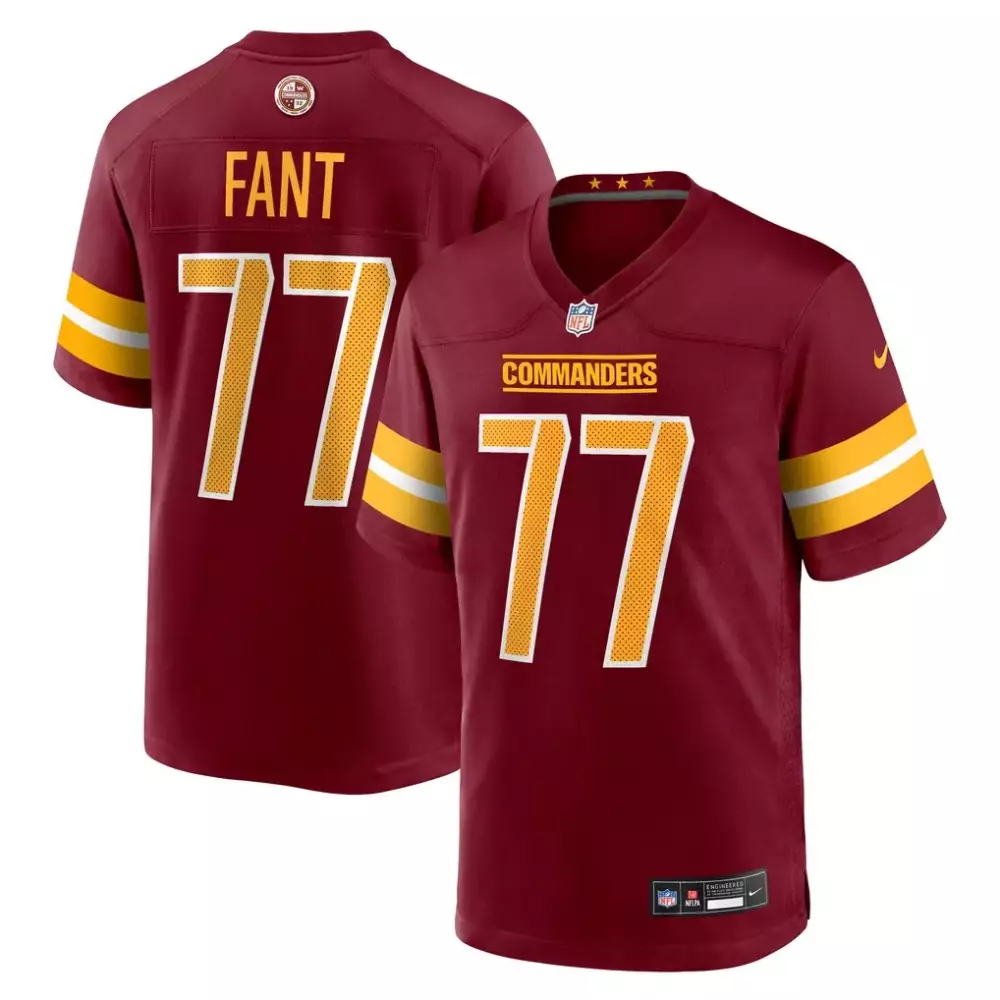 George Fant Washington Commanders Nike Team Game Jersey | Burgundy Style | Fan Gear for Men, Women & Youth