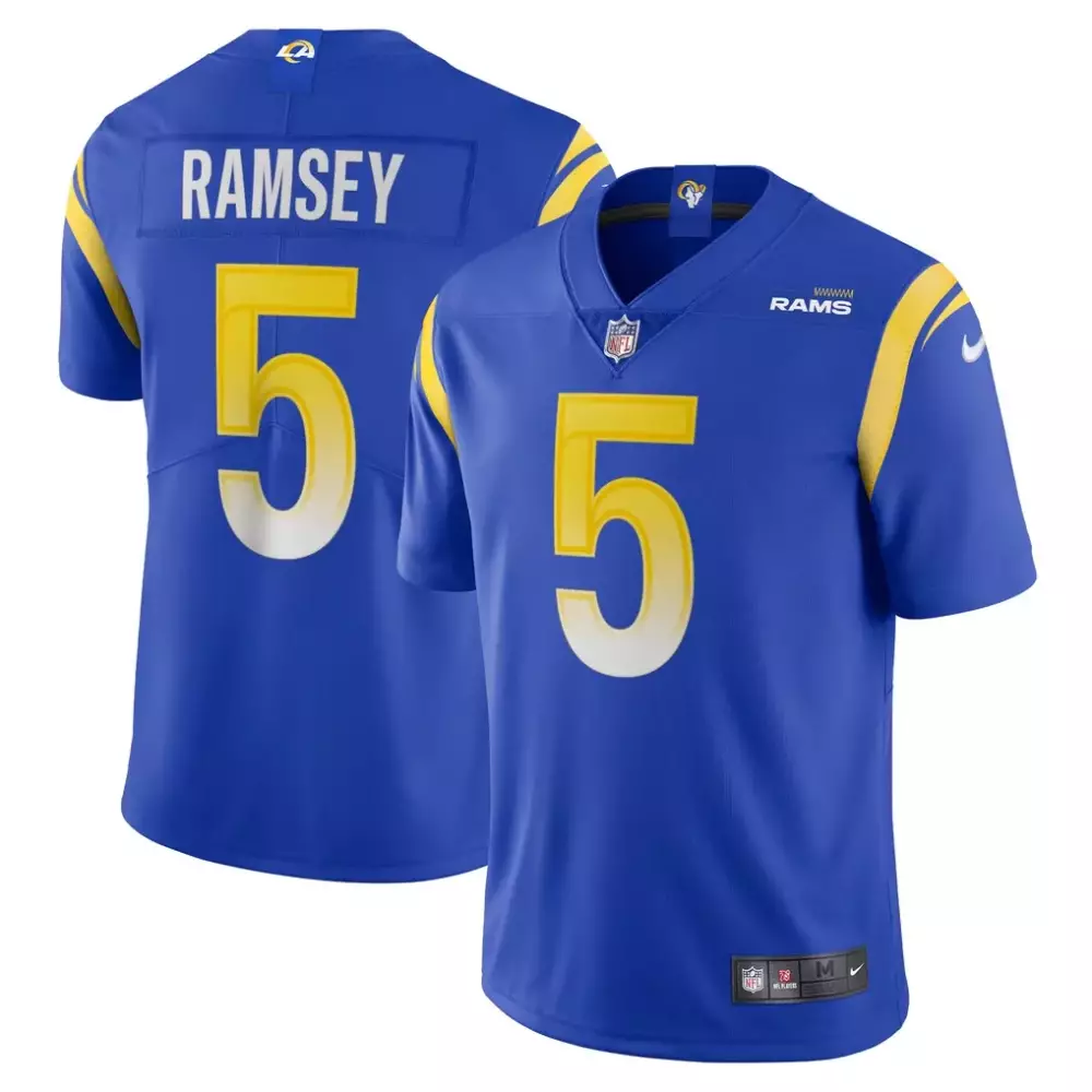 Jalen Ramsey Los Angeles Rams Nike Team Vapor Limited Jersey | Royal | For Men, Women & Youth