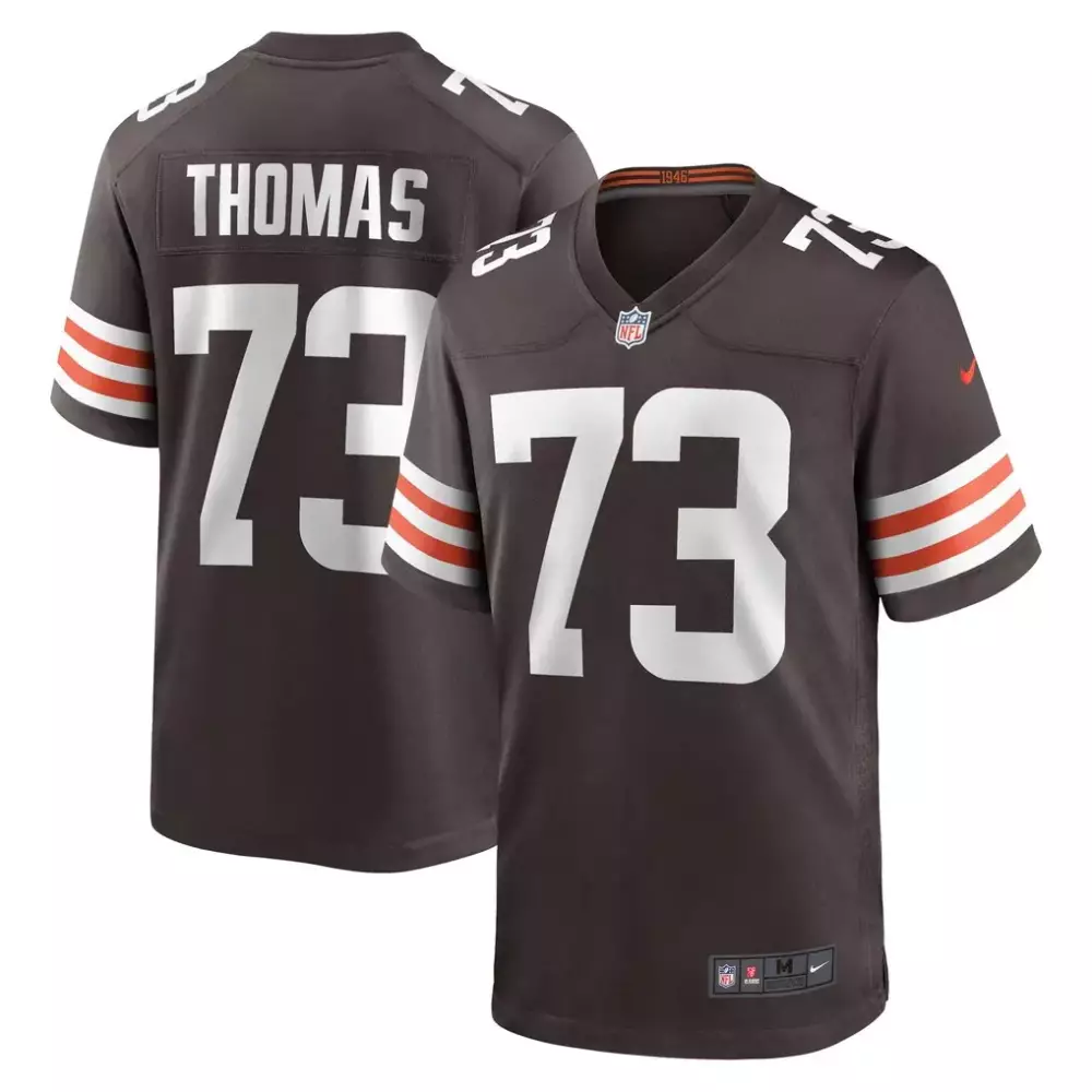 Joe Thomas Cleveland Browns Nike Retired Player Game Jersey | Stitched Brown Design | Fan Gear for Men, Women & Youth