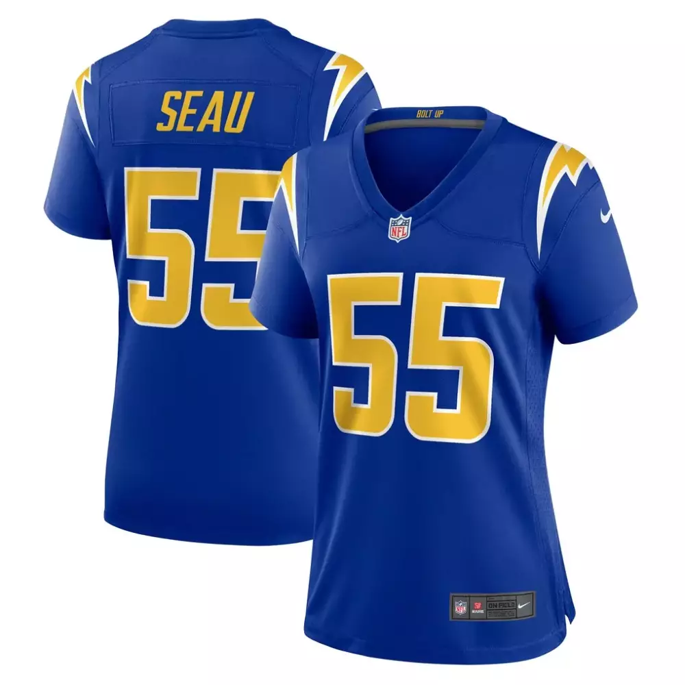 Junior Seau Los Angeles Chargers Nike Women's Retired Game Jersey | Royal | Fan Gear for All | For Women, Men & Youth
