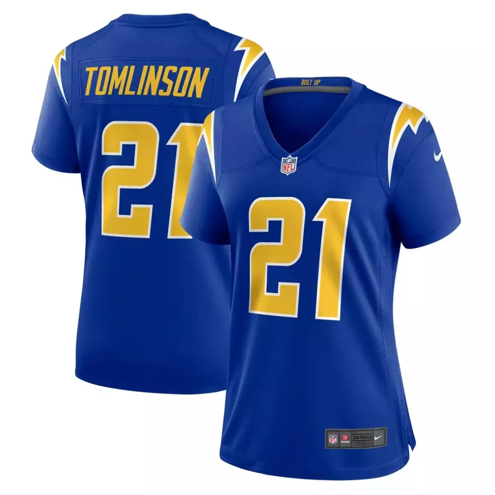 LaDainian Tomlinson Los Angeles Chargers Nike Women's Retired Game Jersey | Royal Color | Fan Gear for Women & Youth