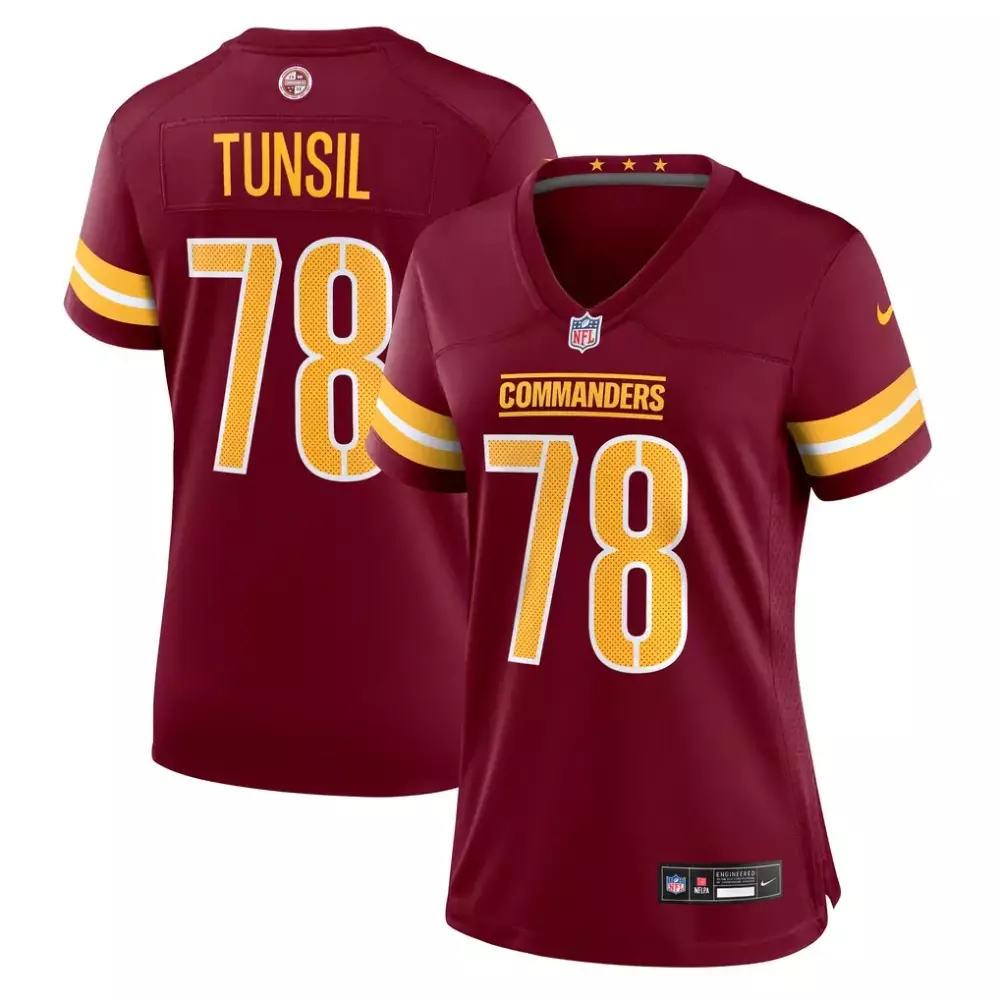 Laremy Tunsil Washington Commanders Nike Women's Game Jersey | Burgundy | Replica Fan Gear for Women & Youth