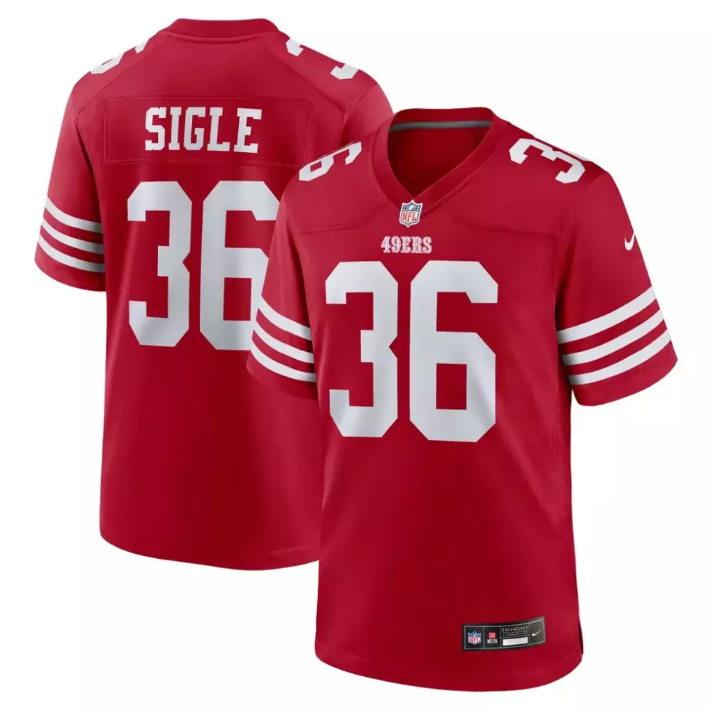 Marques Sigle San Francisco 49ers Nike Game Jersey | Scarlet | Fan Gear for Men, Women & Youth