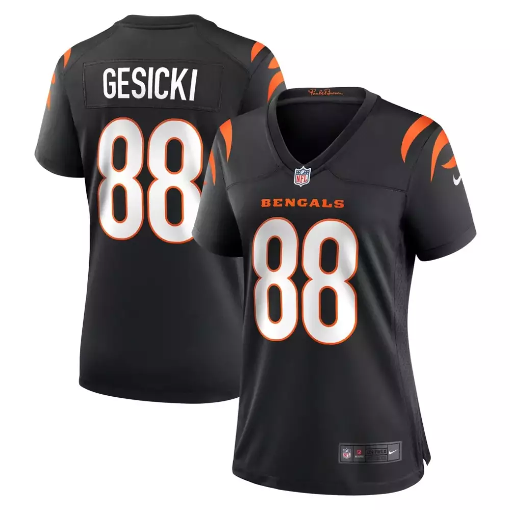 Mike Gesicki Cincinnati Bengals Women's Black Nike Game Jersey | Fan Gear | For Women & Youth