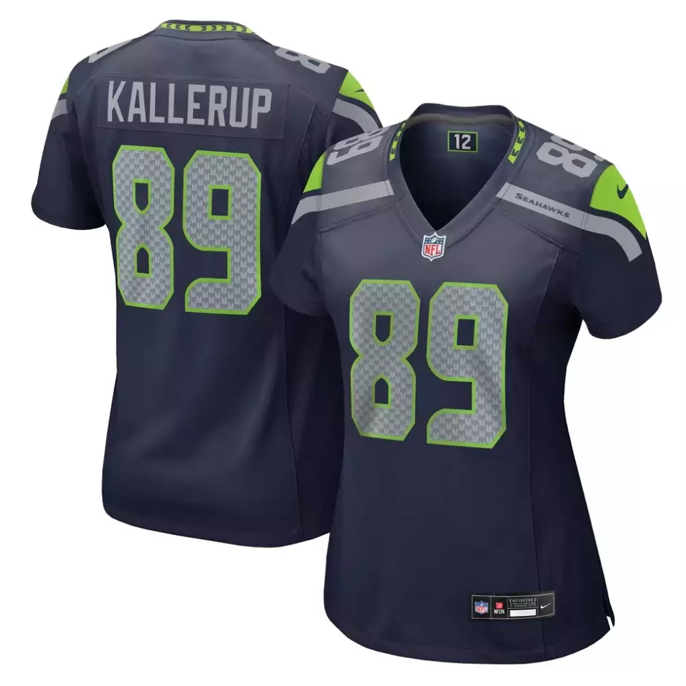 Nick Kallerup Seattle Seahawks Nike Women's Game Jersey | College Navy | Stylish Fan Gear | For Men, Women & Youth