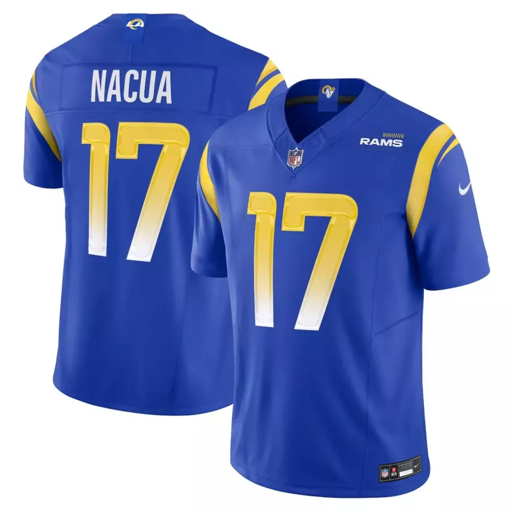 Puka Nacua Los Angeles Rams Nike Vapor F U S E Limited Jersey | Royal | For Men, Women & Youth