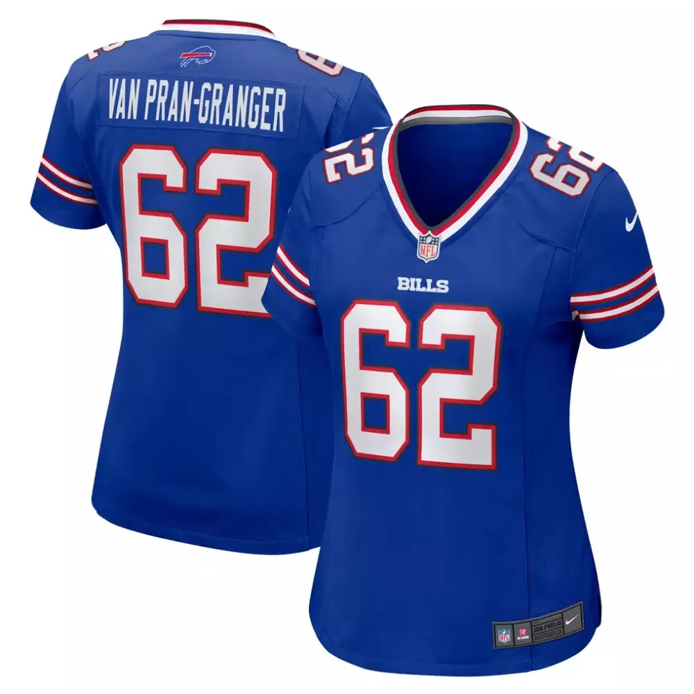 Sedrick Van Pran Granger Buffalo Bills Nike Women's Game Jersey | Royal | Fan Gear for Women