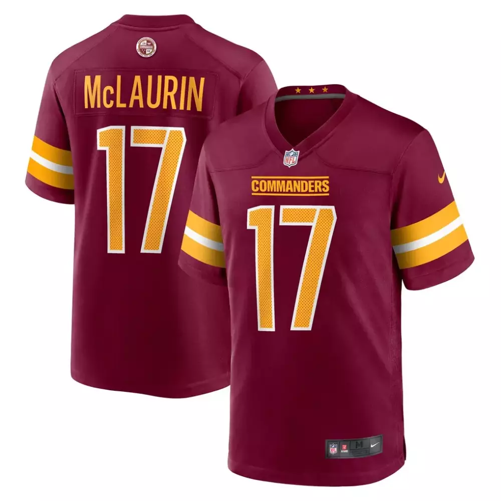 Terry McLaurin Washington Commanders Nike Player Game Jersey | Burgundy | For Men, Women & Youth