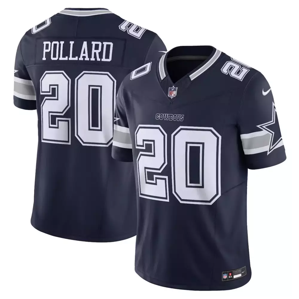 Tony Pollard Dallas Cowboys Nike Vapor F U S E Limited Jersey Navy | Stitched Fan Gear for Men, Women & Youth | Stylish Design