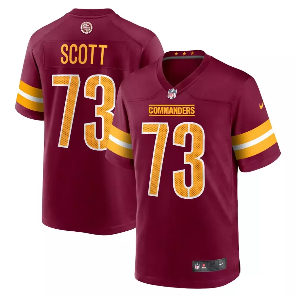Trent Scott Washington Commanders Nike Game Jersey | Burgundy | For Men, Women & Youth