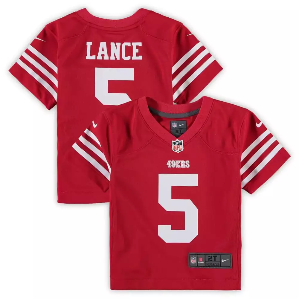 Trey Lance San Francisco 49ers Nike Toddler Game Jersey | Scarlet Design | Perfect for Young Fans | For Men, Women & Youth