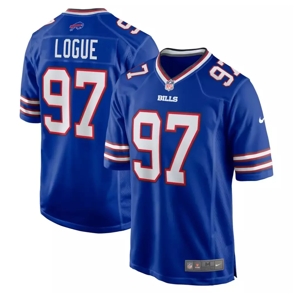 Zion Logue Buffalo Bills Nike Team Game Jersey | Royal Color | For Men | Fan Gear