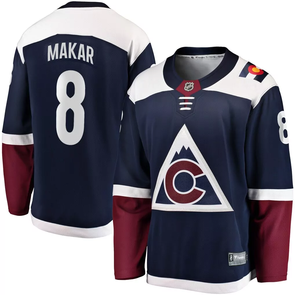 Cale Makar Colorado Avalanche Navy Breakaway Jersey | Game Day Fan Gear for Men, Women & Youth