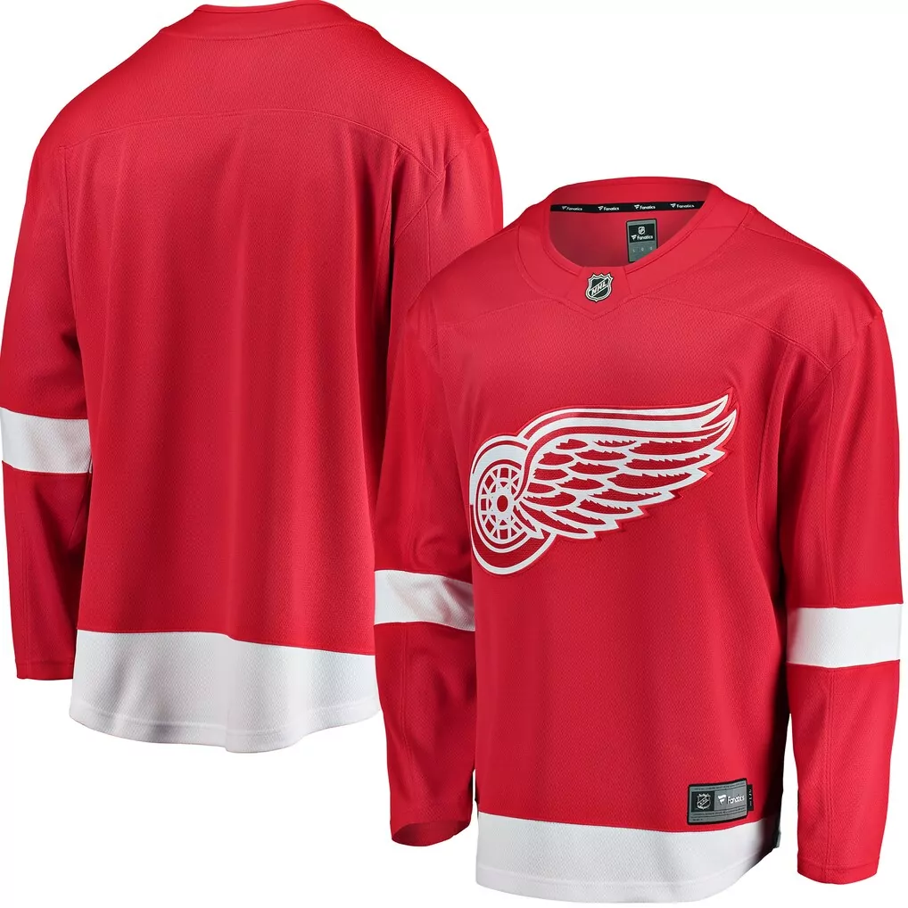Detroit Red Wings Breakaway Home Jersey | Red | Fan Gear for Men, Women & Youth