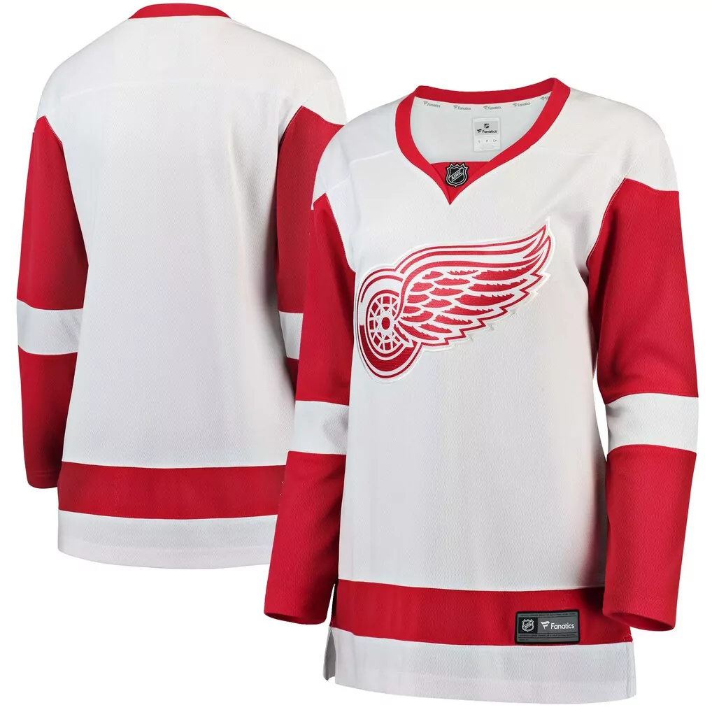 Women's Away Breakaway Jersey | Detroit Red Wings | White | Fan Gear for Women & Youth