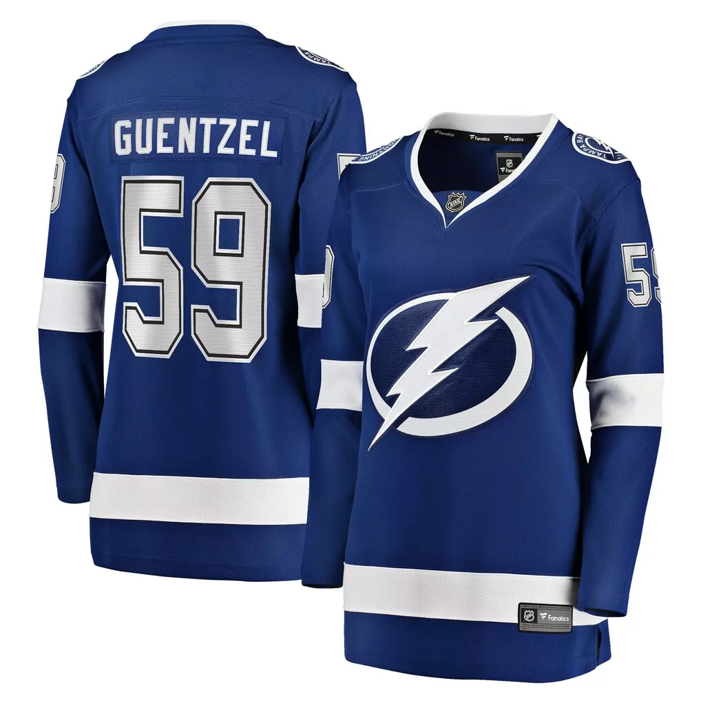 Jake Guentzel Tampa Bay Lightning Women's Premier Breakaway Jersey | Blue Fan Gear | Stylish Replica for All Ages