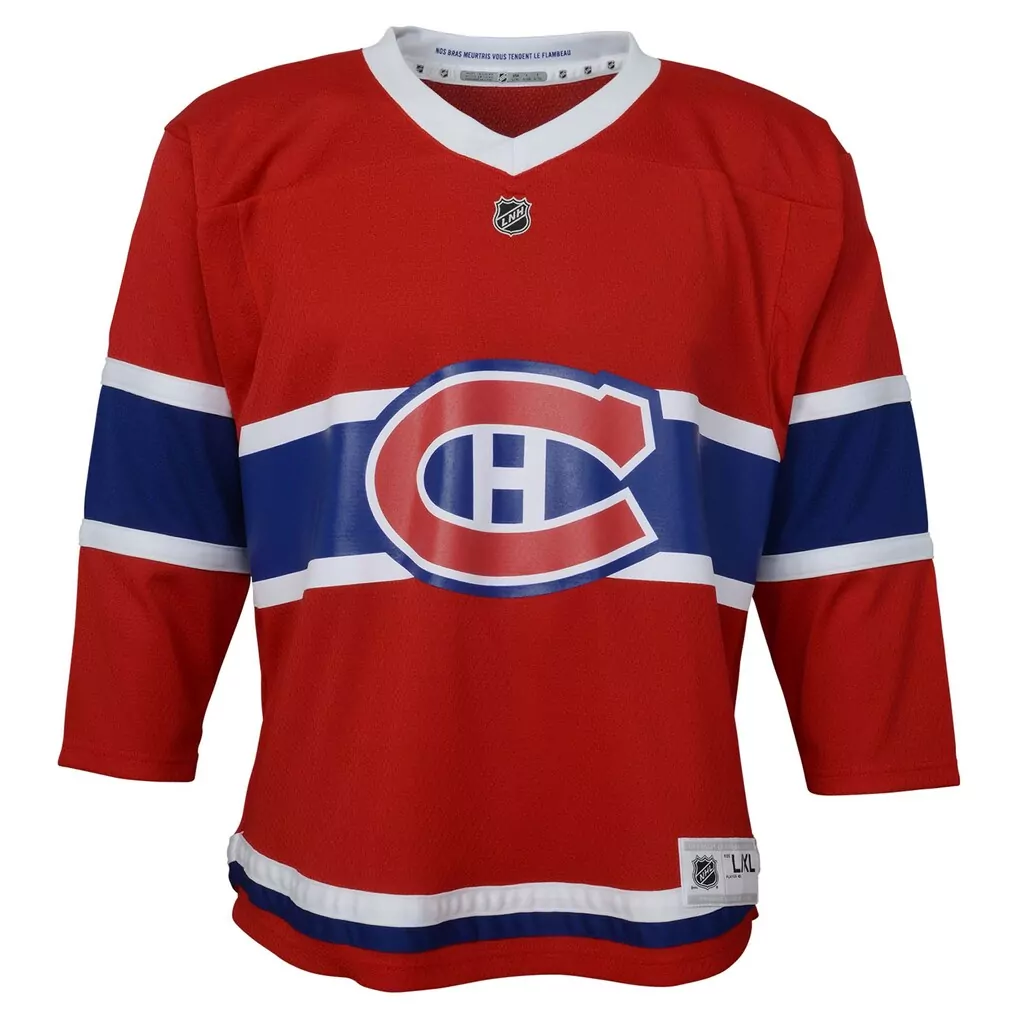 Custom Montreal Canadiens  Replica Replica Jersey – Red
