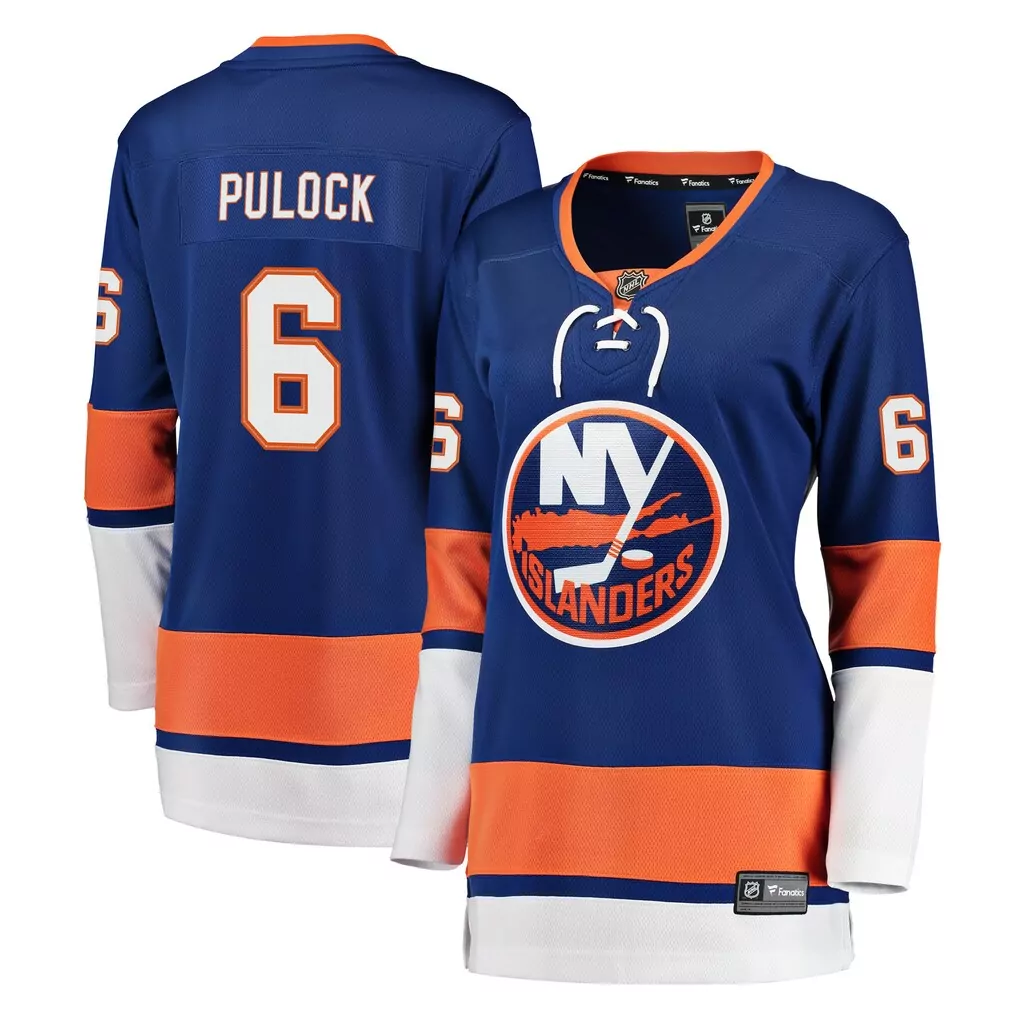 Customizable New York Islanders  Ryan Pulock Fanatics Breakaway Player Royal Stitched Jersey – Blue