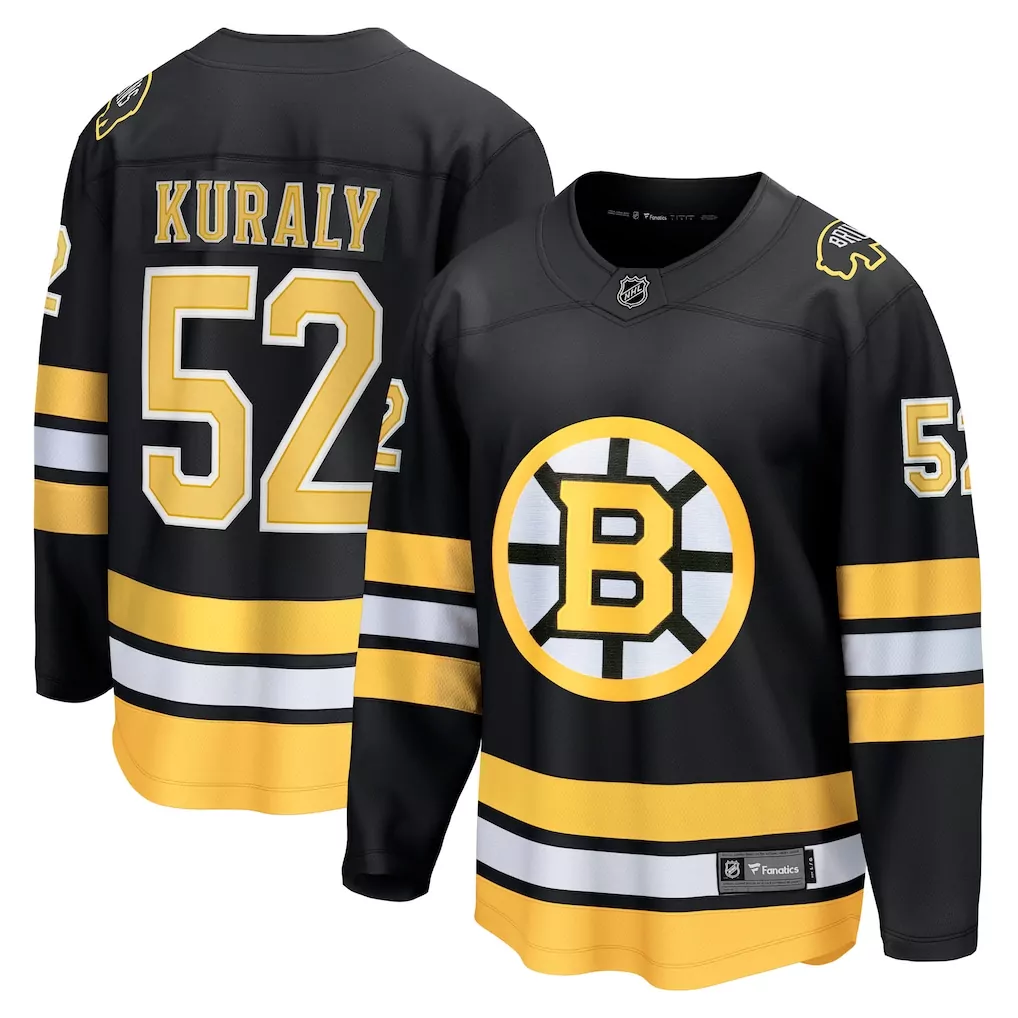 Sean Kuraly Boston Bruins Fanatics Women's Home Breakaway Jersey | Black Stitched Fan Gear | For Women