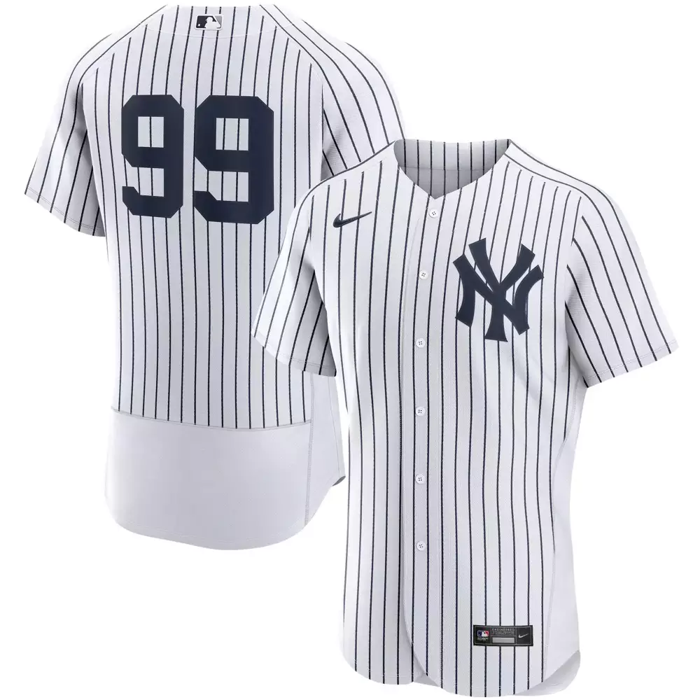 Aaron Judge 99 Yankees 2023 Men's Stitched Vapor Jersey | White Pinstripe Edition | Fan Gear for Men, Women & Youth