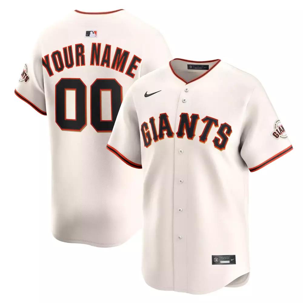 2023 San Francisco Giants Men’s Vapor Jersey | Cream & Black Custom Stitched | Limited Edition Fan Gear | For Men, Women & You