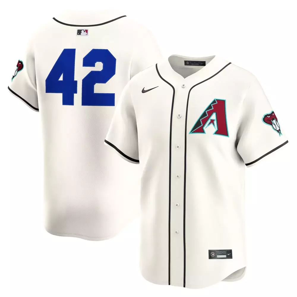 Jackie Robinson 42 Arizona Diamondbacks 2023 Jersey | Men's All Stitched Vapor Fan Gear | For Men, Women & Youth