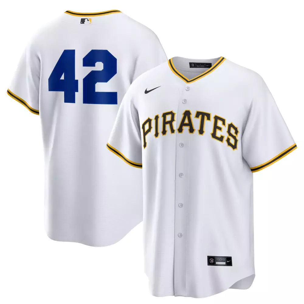Jackie Robinson 42 Pittsburgh Pirates 2023 Jersey | All Stitched Vapor Edition | Classic Fan Gear for Men, Women & Youth