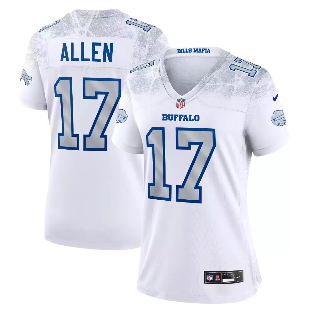 Josh Allen 2023 Buffalo Bills Women's Black Stitched Vapor Custom Jersey | Champions Edition Fan Gear | For Men, Women & Youth