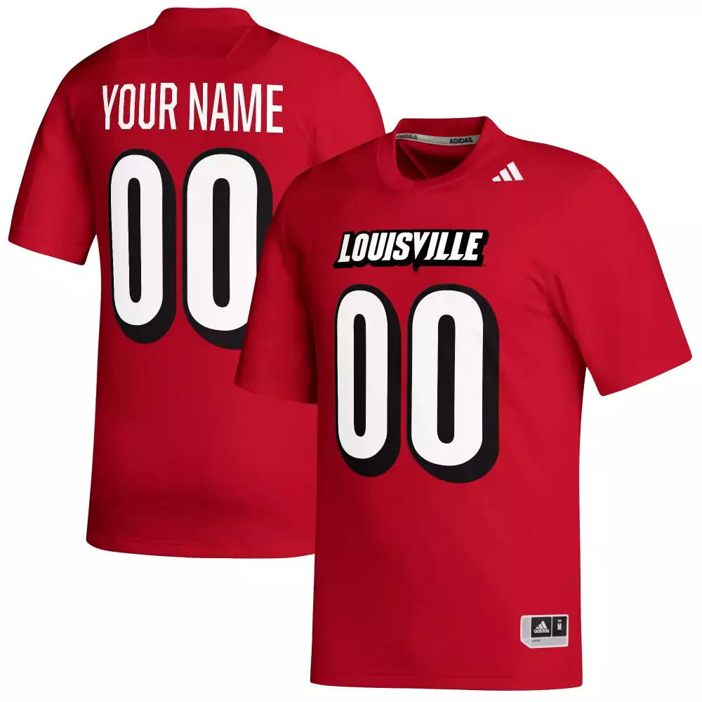 Louisville Cardinals 00 All Stitched Vapor Jersey | Red 2023 Men’s Adidas Edition | Game Day Outfit | For Men, Women & You