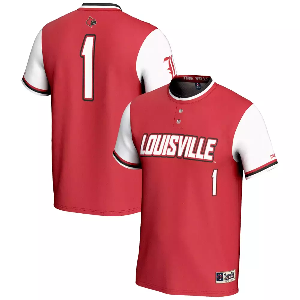 Louisville Cardinals 1 Custom Jersey 2023 | All Stitched Vapor Style | Replica Fan Gear | For Men, Women & Youth